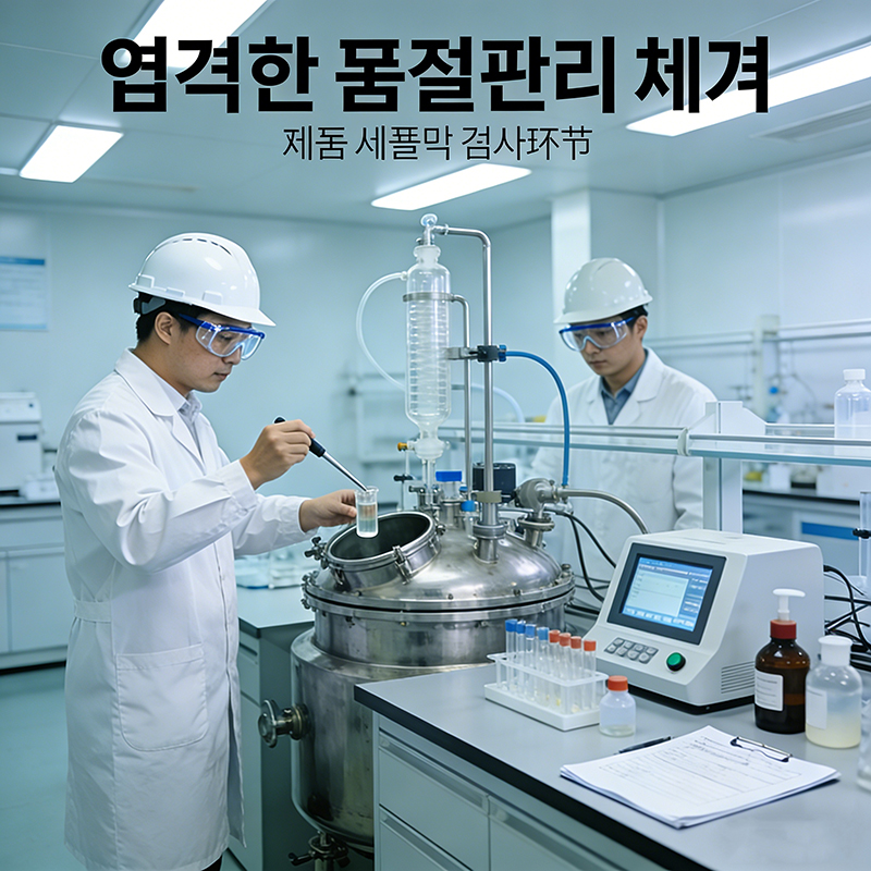 02 엄격한 품질 관리 시스템