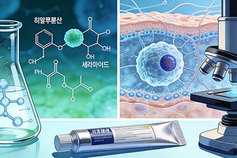 스킨케어 및 의약품 제제에 기능성 화학 성분 적용
